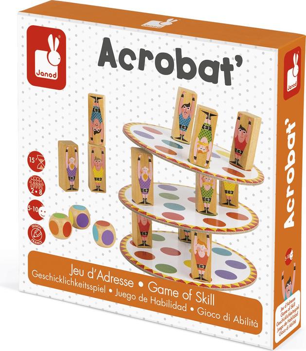 Actual product image Janod Skill game Acrobat (German, French)