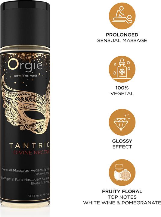 Immagine prodotto Orgie Nettare Divino Tantrico 200 ml (200 ml)