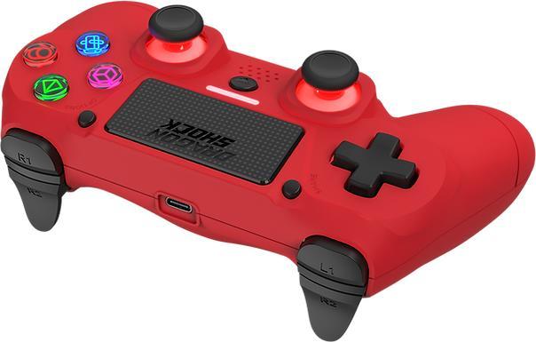 Actual product image DragonShock Controller Mizar Wireless red PS4 (PS4)