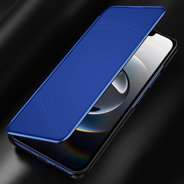 Image du produit Hurtel Back panel cover Clear View Case for iPhone 16e Flip Cover - Blue (Apple iPhone 16e)
