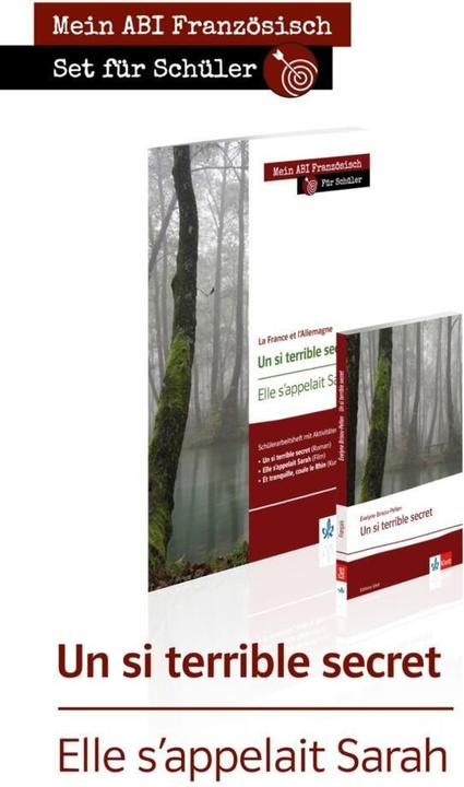 Produktbild Un si terrible secret. Elle s'appelait Sarah.. Set für Schüler: Schülerarbeitsheft + Lektüre (Deutsch, Französisch, Évelyne Brisou-Pellen, 2017)