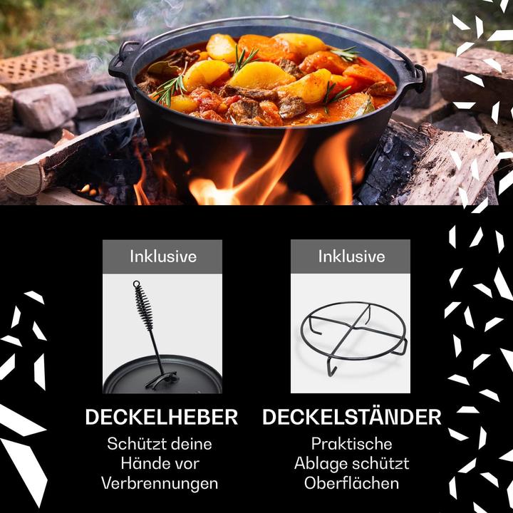 Image du produit ToCis Big BBQ Big BBQ Dutch Oven Set Guernsey