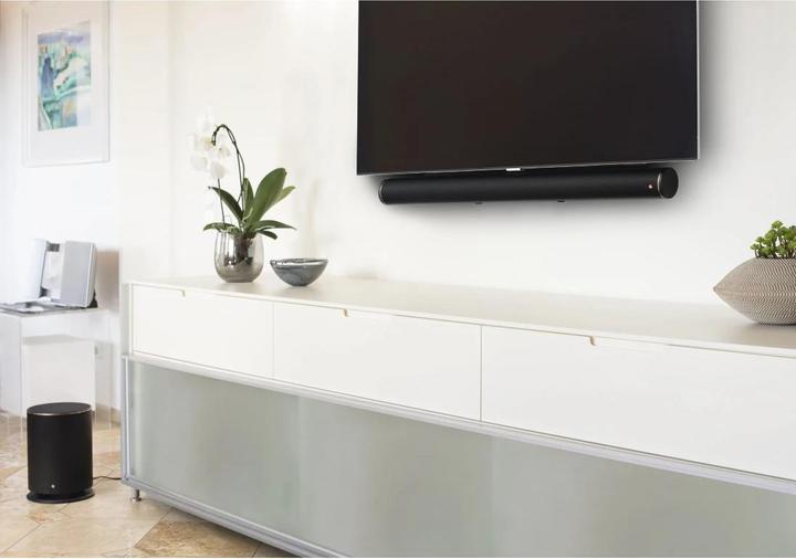 Actual product image Hama Soundbar wall mount, universal, adjustable, black (1 pcs., Wall installation)