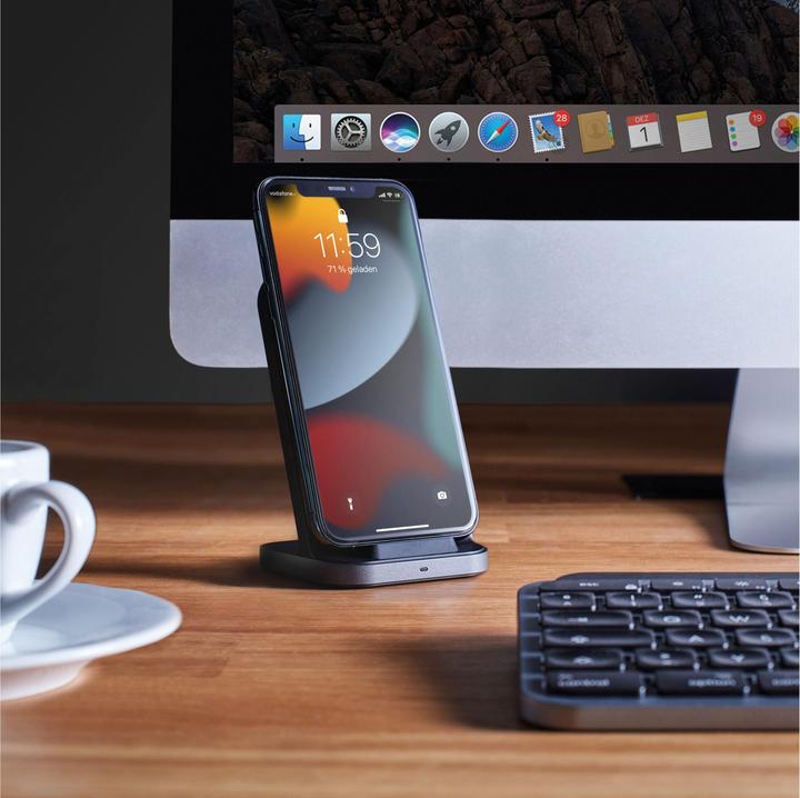 Image du produit Intenso Wireless Charger BSA2 Chargeur noir (15 W)