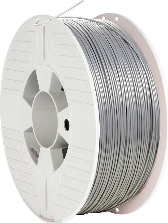 Verbatim ABS Filament 1.75 mm (ABS, 1.75 mm, 1000 g, Silver)