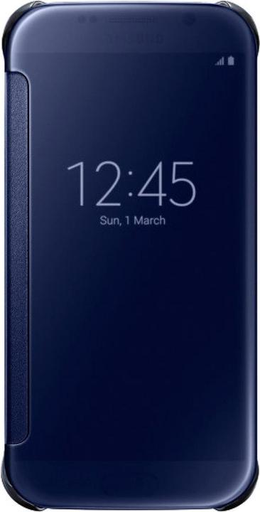 Produktbild PhoneLook Hülle Clear View Cover dunkelblau (Samsung Galaxy S7)