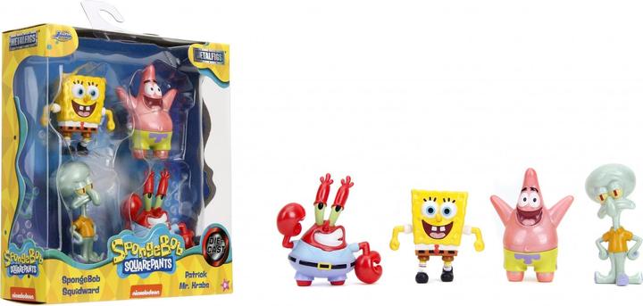 Actual product image Jada Sponge Bob 4-Pack