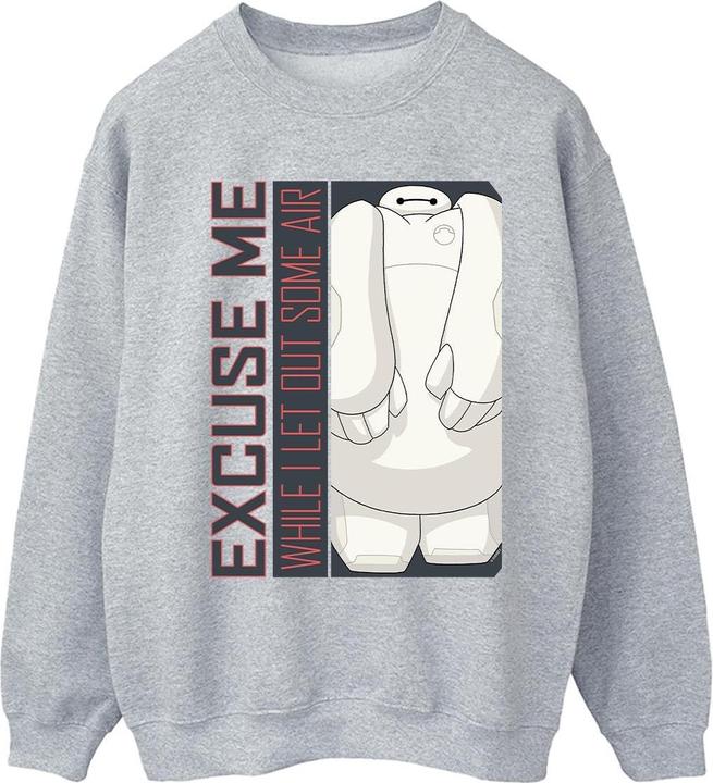 Disney Big Hero 6 Baymax Excuse Me Some Air Sweatshirt (XL)