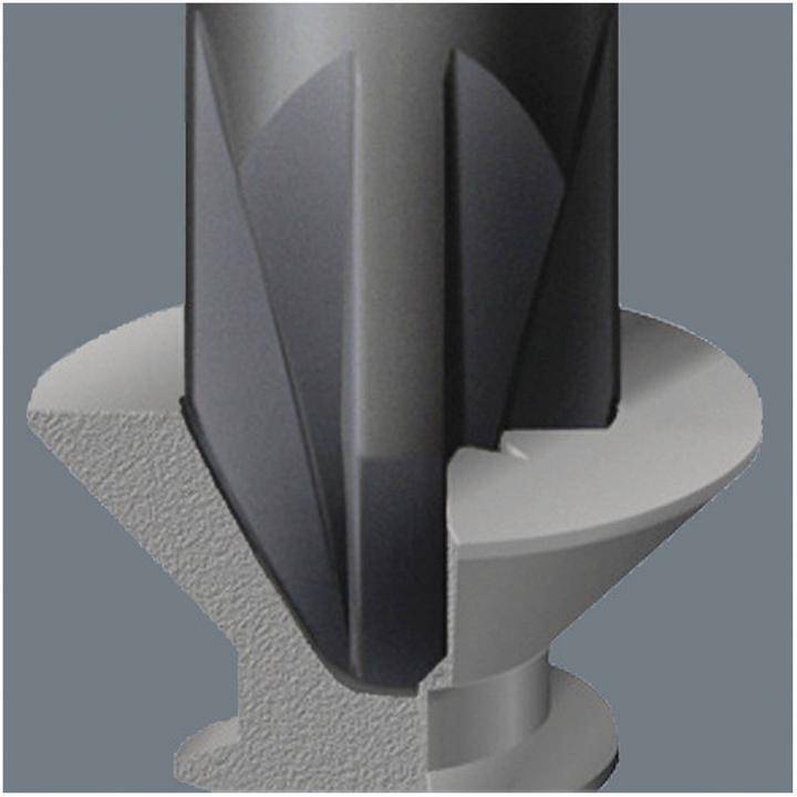 Actual product image Wera 2035/6 B Rack (Slotted screws, Phillipps cross recess (PH))