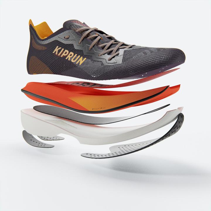Image du produit Kiprun Chaussures de Running à plaque carbone Femme, KD900X LD2 - Orange (42)