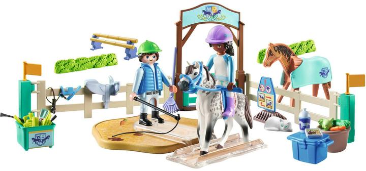 Image du produit Playmobil École d'équitation moderne (71637, Playmobil Chevaux de la cascade)