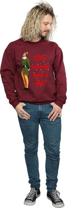 Actual product image Elf Mens Hug Buddy Sweatshirt (XL)