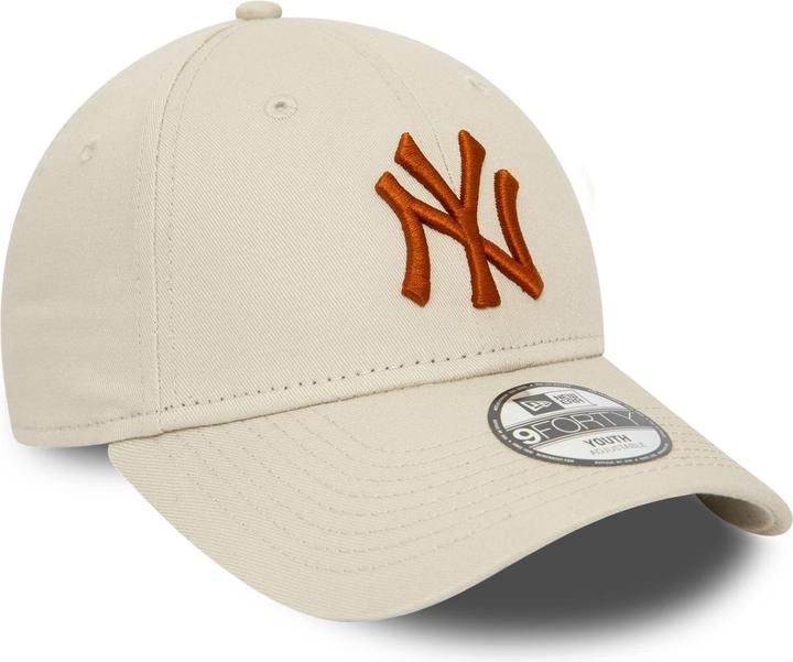 Actual product image New Era 9Forty Kids Cap - New York Yankees stone - Child (53, 52 C, 54 C)