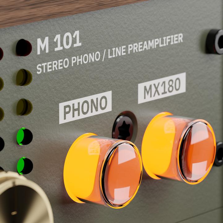 Immagine prodotto Rodec CUCCETTA 01 NOCE / VERDE (Mixer da studio e live)