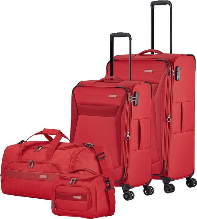Actual product image Travelite Chios 4 wheel suitcase set 4 pieces (216 l, XL (from 140l))