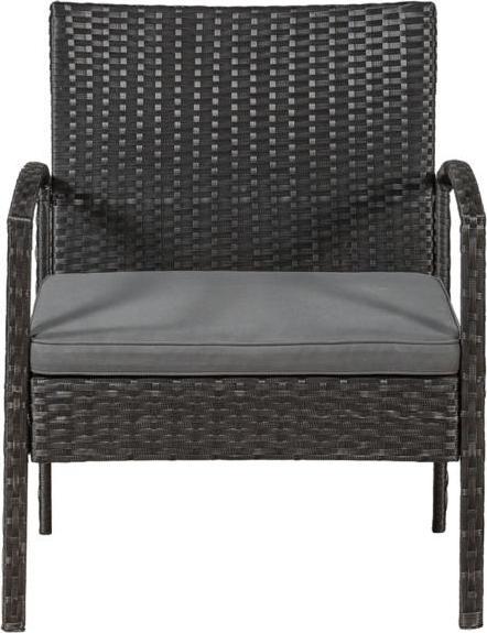 Actual product image Juskys Trinidad polyrattan seating group