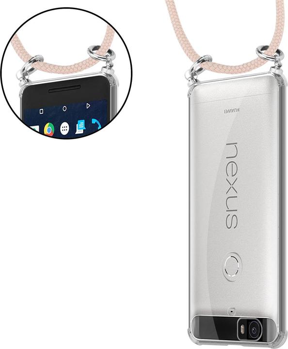 Produktbild Cadorabo TPU Handy Kette SILBER Cover