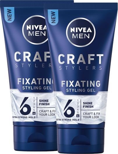 Immagine prodotto NIVEA Craft Stylers Fixating Styling Gel DUO (Gel per capelli, 300 ml)
