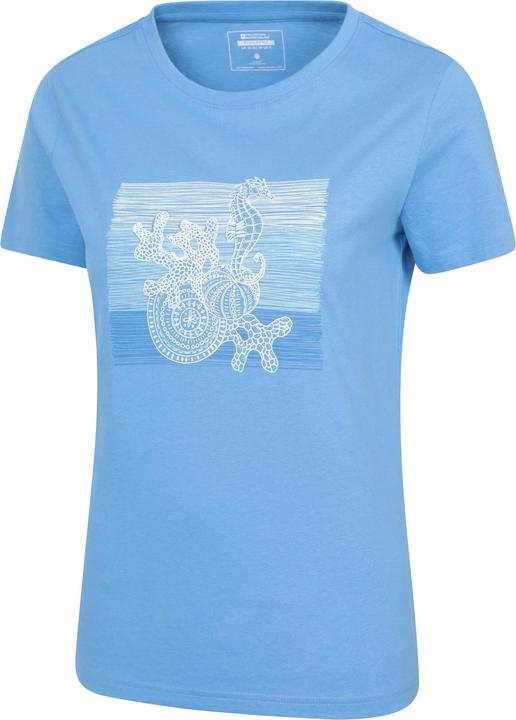 Actual product image Mountain Warehouse Womens/Ladies Seahorse T-Shirt (42 D)
