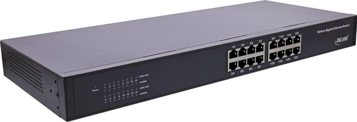 Produktbild InLine Gigabit Netzwerk Switch 16-Port (16 Ports)