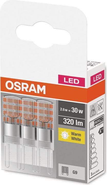 Produktbild Osram Led Base Pin G9 (G9, 30 W, 320 lm, 3 x, E)