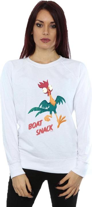 Actual product image Disney Womens/Ladies Moana Boat Snack Sweatshirt (XXL)