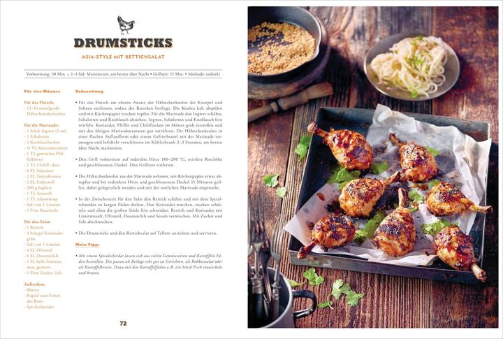 Immagine prodotto Grillen für Männer - 80 Rezepte ohne Schnickschnack (Tedesco, Thomas Krause, 2021)
