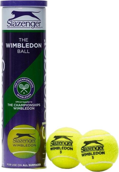 Immagine prodotto Slazenger Wimbledon Palline da Tennis Misura Confezione 4