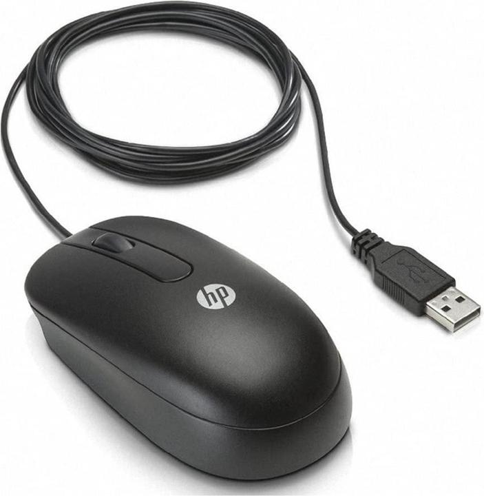 Actual product image HP Mouse - optical - wired - USB (Cable)