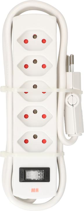 Produktbild Max Hauri Safety Line mit Schalter (5 x, Typ 13, 2 m)