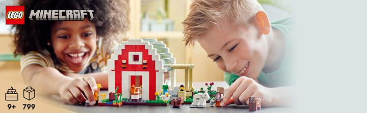 Immagine prodotto LEGO Il fienile rosso (21187, LEGO Minecraft)
