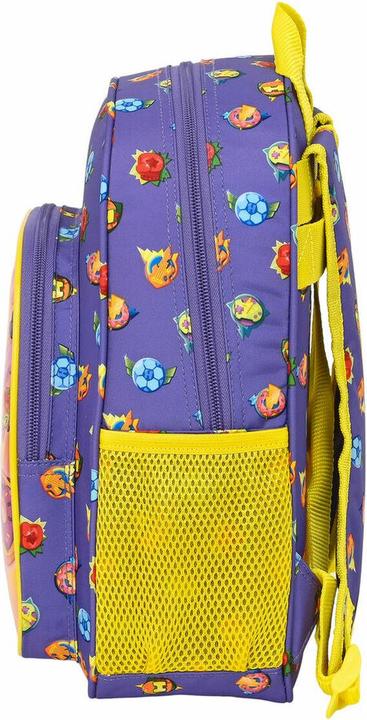 Image du produit Superthings Sac à dos scolaire Guardians of Kazoom Violet Jaune (27 x 33 x 10 cm) (10 l)