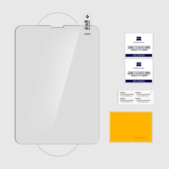 Actual product image Spigen tempered glass Glas.TR Slim for iPad Air 4 2020 / 5 2022 (1 Piece, iPad Air 2022 (5th Gen))