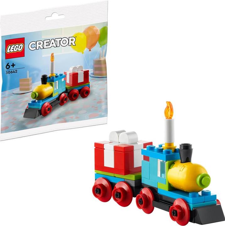 Produktbild LEGO Geburtstagszug (30642, LEGO Creator 3-in-1)