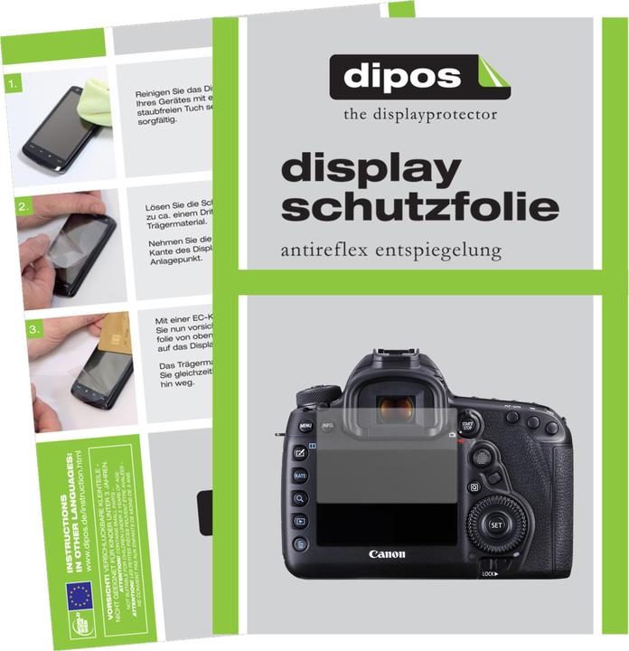 Produktbild Dipos Displayschutzfolie Antireflex (Displayschutz, Canon EOS 5D Mark IV)