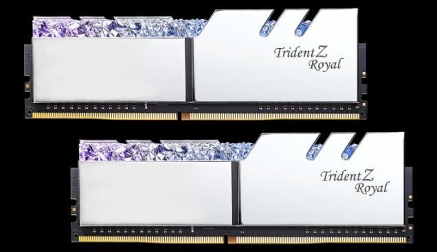 Actual product image G.Skill Trident Z Royal (2 x 16GB, 3200 MHz, DDR4-RAM, DIMM)