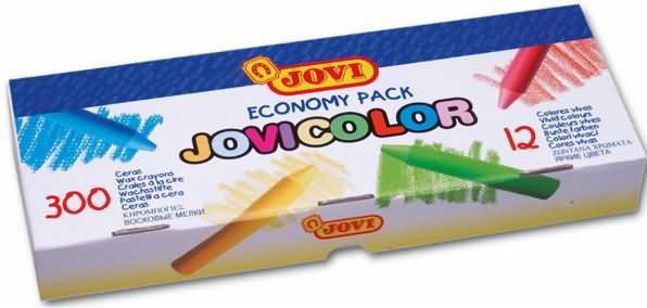 Jovi Wax Crayons Jumbo Wachsmalstifte farbsortiert, 300 St. (300 Farben, 300 x)