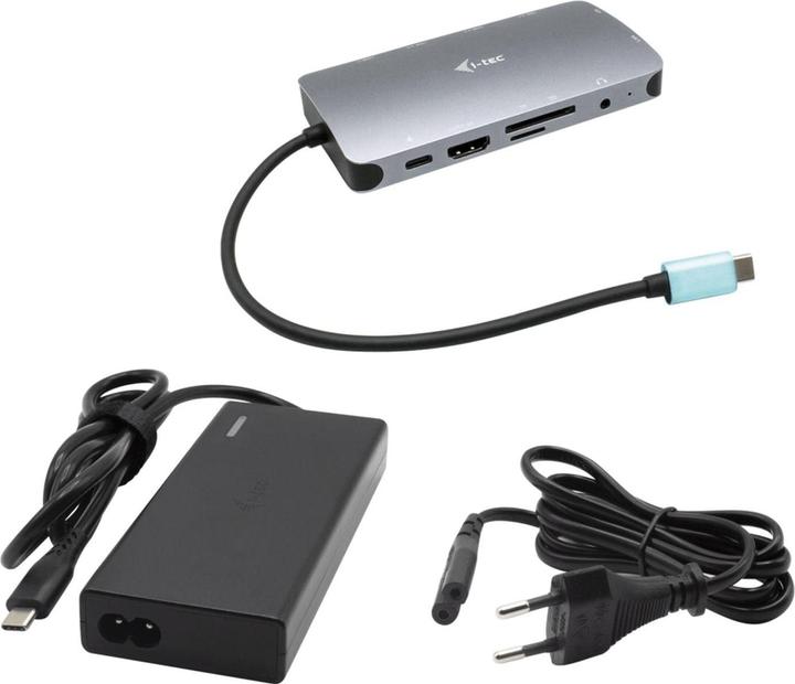 Produktbild i-tec C31NANOVGA77W (USB-C, 11 Ports)
