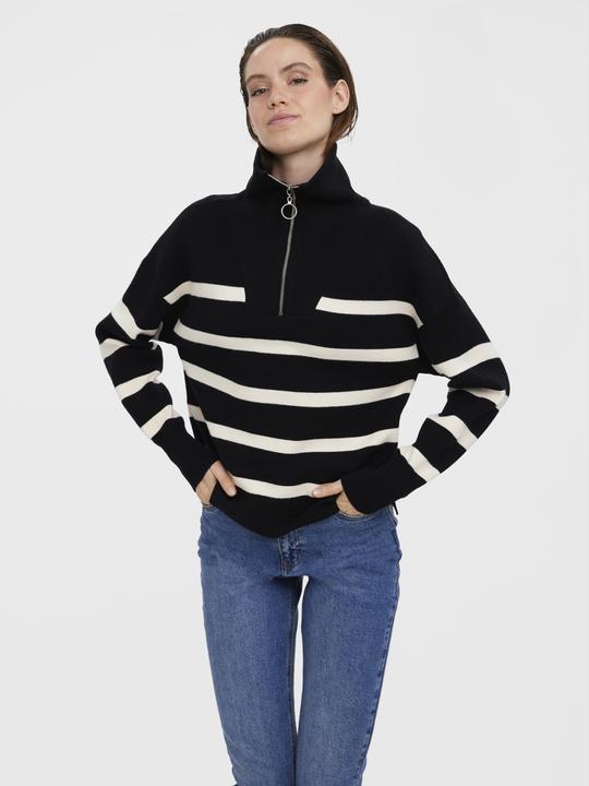 Produktbild Vero Moda High Neck Reissverschluss Bluse (XS)