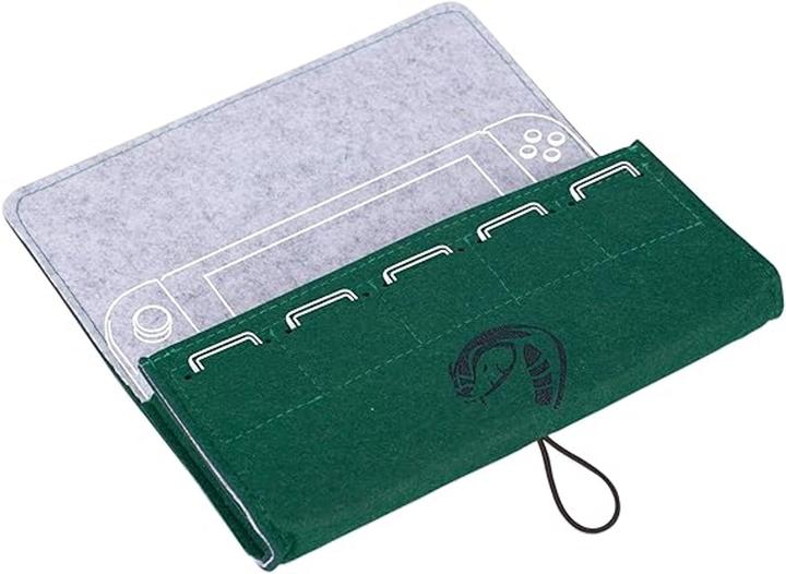 Image du produit Freaks and Geeks Harry Potter - Pochette de transport en feutrine - Modèle Serpentard pour Nintendo Switch et Switch (Switch)