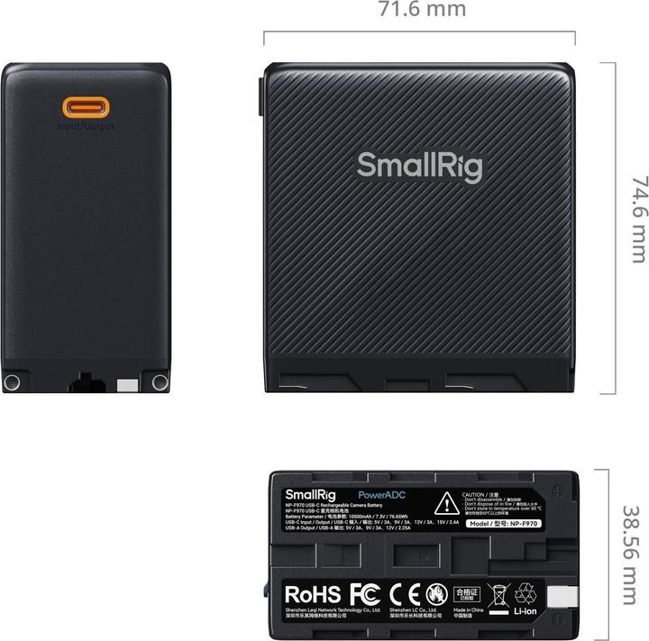Produktbild SmallRig NP-F970 (Akku)