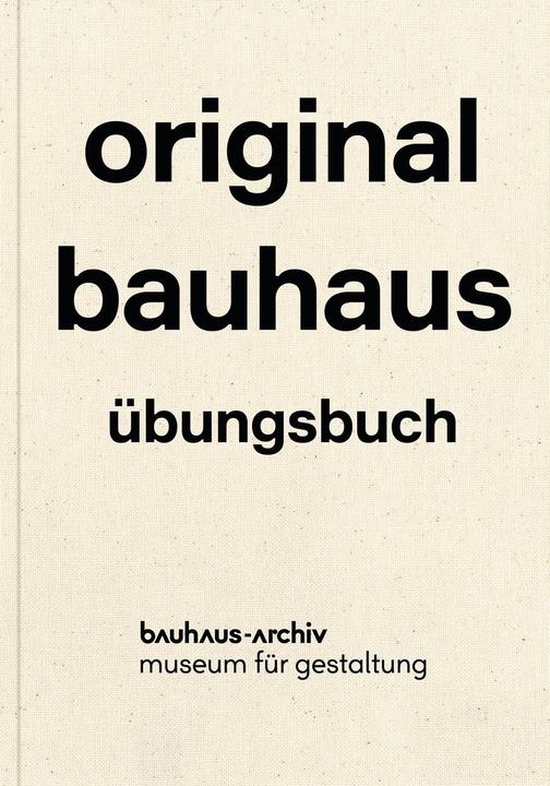 Actual product image original bauhaus - dt (German, Nina Wiedemeyer, Friederike Holländer, 2019)