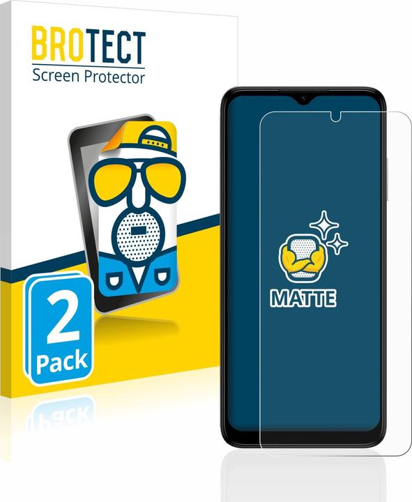 Actual product image BROTECT Anti-glare screen protector matt (2 Piece, Nokia G22)