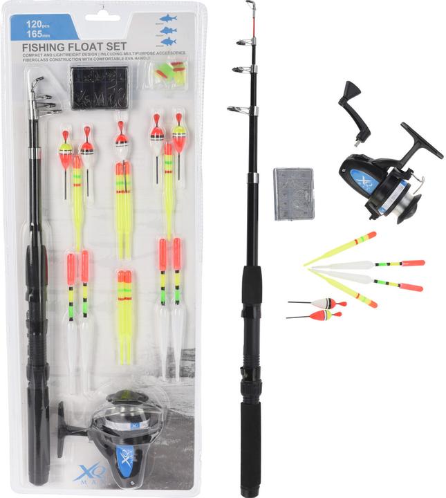 Productafbeelding XQ Max Visserij set 120 stuks (Telescoopstang, 165 cm)