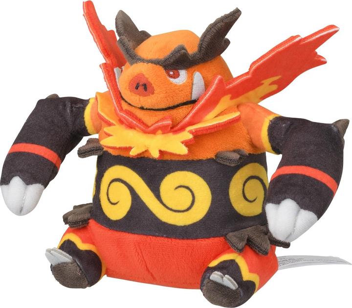 Immagine prodotto Pokémon Peluche Emboar Sitting Cuties - 17 cm (15.50 cm)