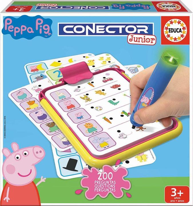 Actual product image Educa Conector junior Peppa pig (Multilingual)