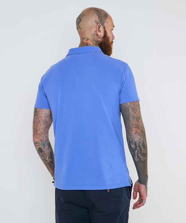 Actual product image Joe Browns Contrast Button Pique Polo Shirt (L)