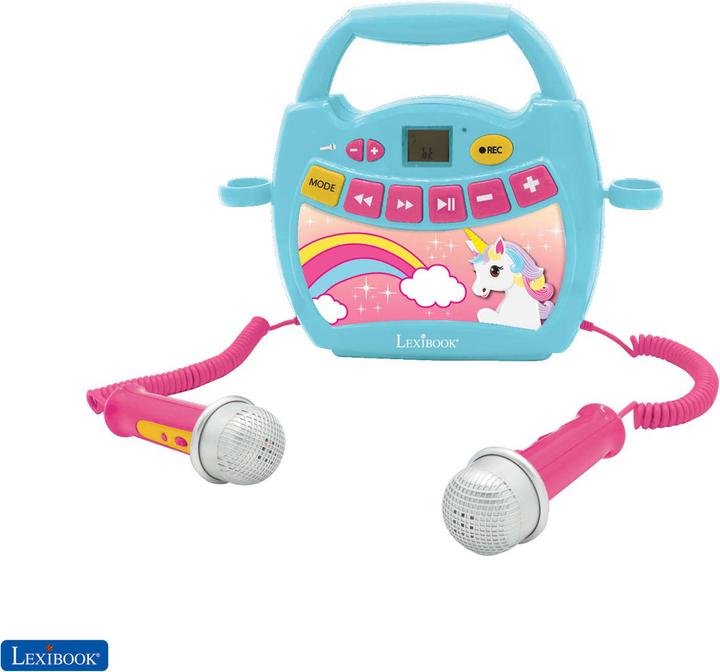 Produktbild Lexibook Unicorn Portable Digital Music Player with 2 Mics (MP300UNIZ)