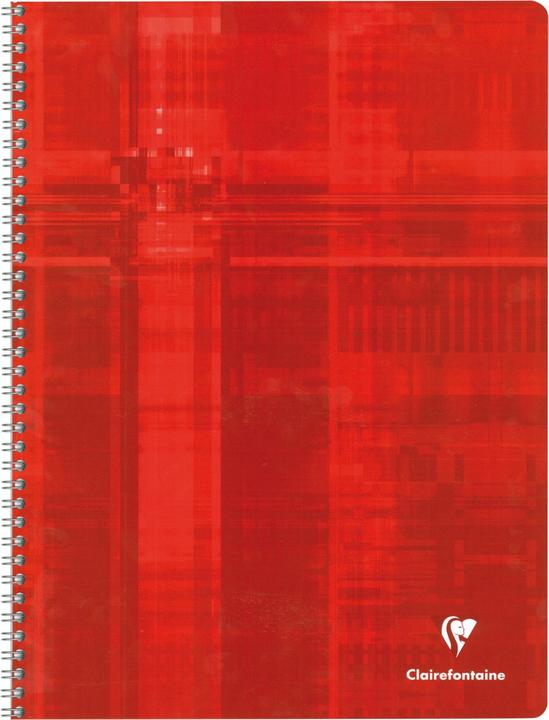 Image du produit Clairefontaine Carnet à spirale (A4, Quadrillé, Couverture rigide)