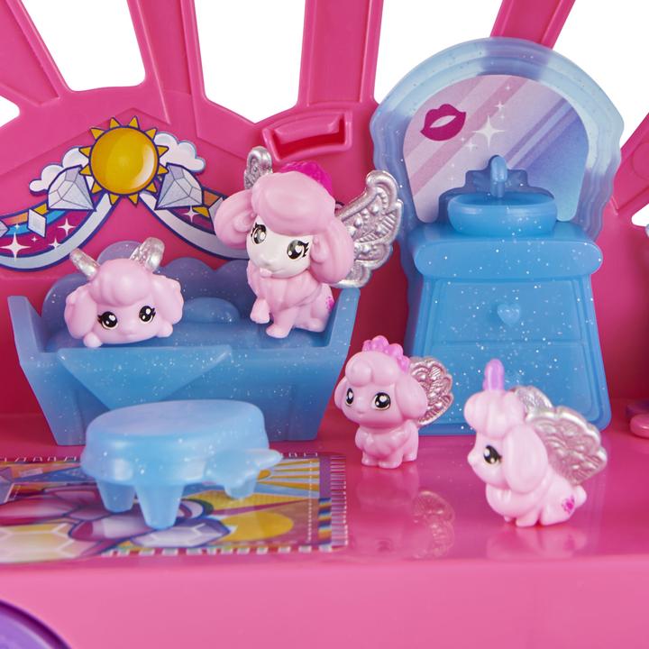 Actual product image Hatchimals Rainbowcation Camper, camper van playset with 6 CollEGGtibles figures and accessories